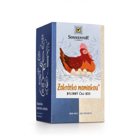čaj "Zakrátko maminkou" Sonnentor 21,6g porcovaný