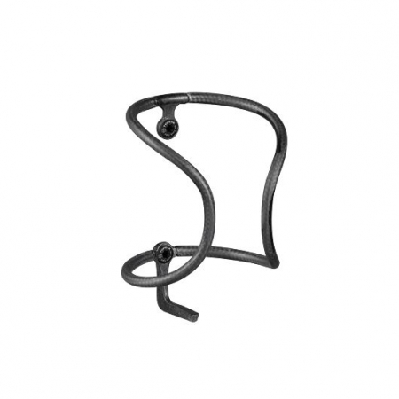 košík TOPEAK FEZA CAGE TUBULAR CARBON R10S černý