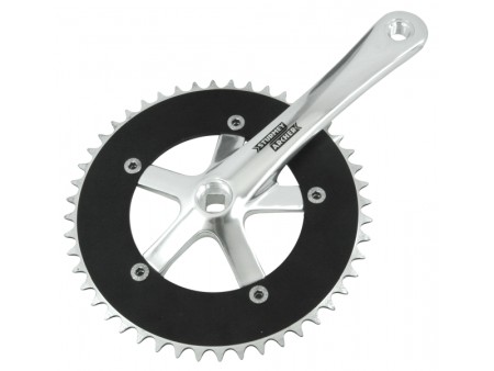kliky Sturmey-Archer FCT22 1x1 42z 170mm stříbrné