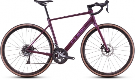 Silniční kolo CUBE ATTAIN PRO haperpurple 'n' helio 2025