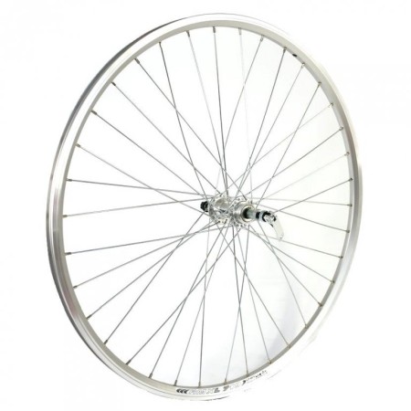 kolo zapletené 26" 559-19 Dragon zadní RU 36 děr stříbrné Union/CnSpoke