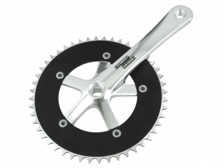 kliky Sturmey-Archer FCT28 1x1 48z 170mm stříbrné