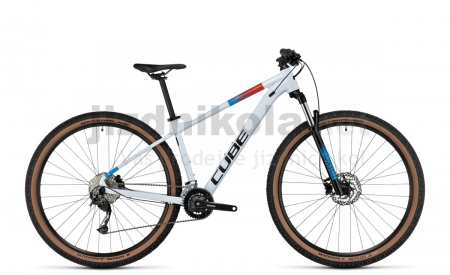 Horské kolo Cube AIM SLX white´n´blue´n´redl 2024