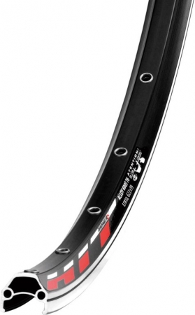 ráfek REMERX HIT 21 V-brake 622x21 32děr černý nýt