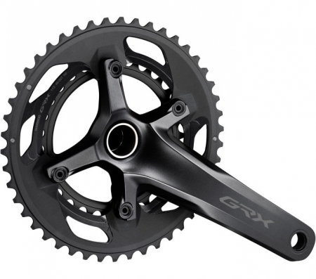 kliky Shimano GRX FC-RX600 2x11 46x30z 165mm černé original balení