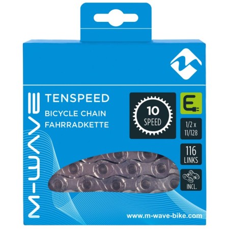 řetěz M-WAVE (KMC) 10S E-BIKE 116 článků
