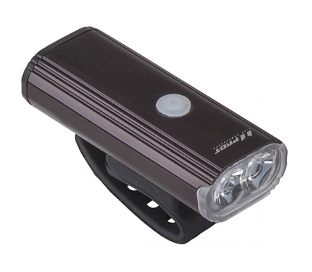 Světlo přední PRO-T Plus 800 Lumen 2 x 10 Watt LED dioda nabíjecí přes USB kabel 7067