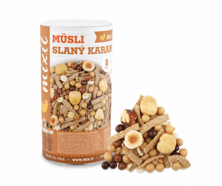 müsli Slaný karamel Mixit 490g exp. 11/26