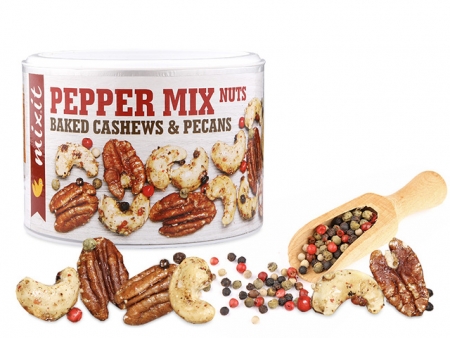 oříšky z pece - čtyři druhy pepře Mixit 150g exp. 11/26