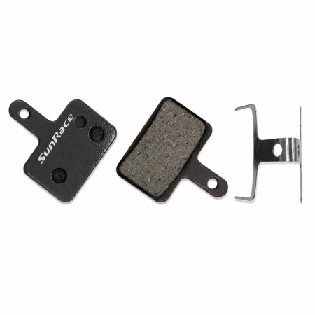 brzdové destičky SunRace DPS10 pro Shimano, Tektro organické box 25 párů