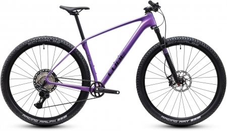 Horské kolo Cube REACTION C:62 PRO cosmicpurple´n´black2027