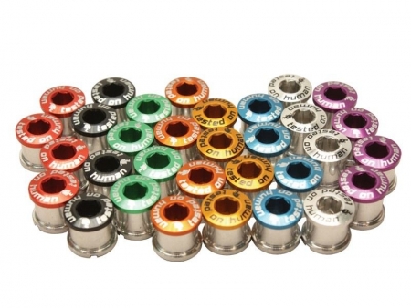 šrouby do převodníku ShamanRacing 5mm, 4ks oranžové