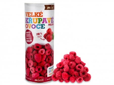 křupavé ovoce - malina Mixit 140g exp. 10/26
