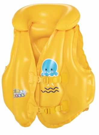 vesta plavecká Pool School s přezkami 51x46cm