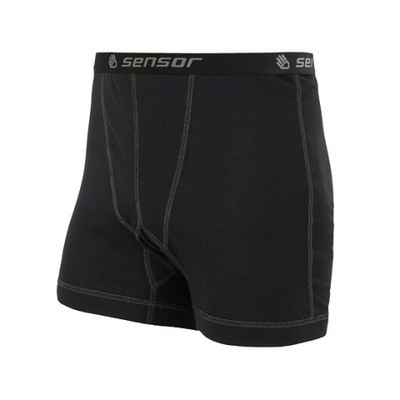 boxerky SENSOR DOUBLE FACE černé