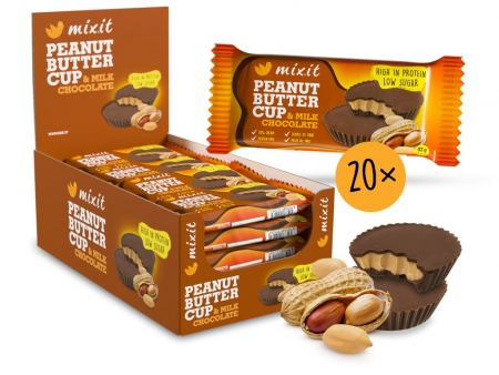 cup Mixit - peanut butter + mléčná čokoláda 42g