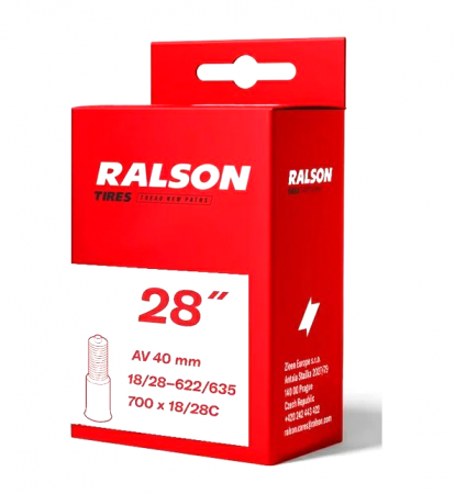 duše RALSON 28"x3/4-1.00 (18/25-622) AV/40mm