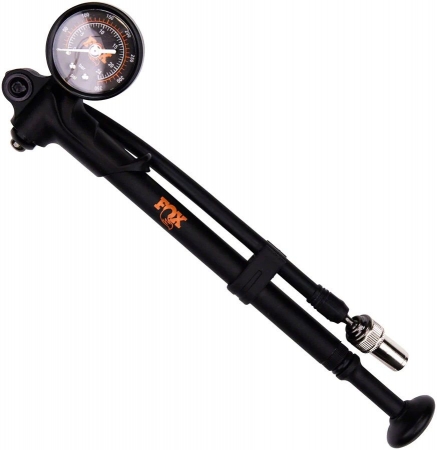 PUMPA FOX ANALOGOVÁ 350PSI NA VIDLICE/TLUMIČE S DLOUHOU OTOČNOU HLAVOU