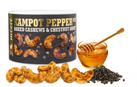 oříšky z pece - Kampotský pepř a med Mixit 160g exp. 11/26