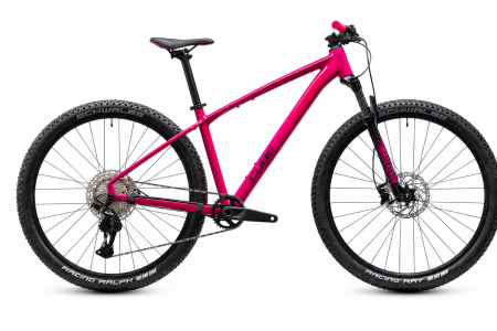 Horské kolo Cube REACTION PRO fuchsia´n´black 2027