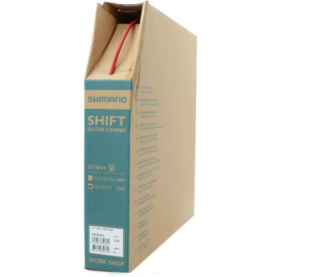 bowden řadicí Shimano SP41 25m červený box