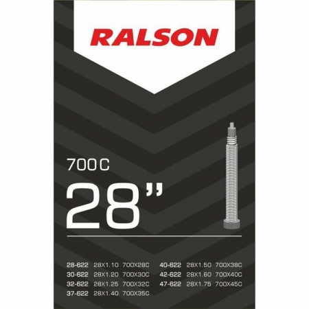 duše RALSON 700 x 18/25 (18/25-622/630) FV/48mm