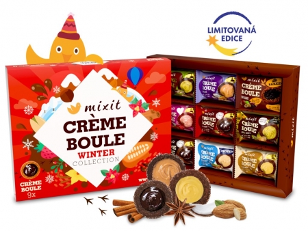 bouleniera zimní Mixit degustační sada Creme boulí 270g