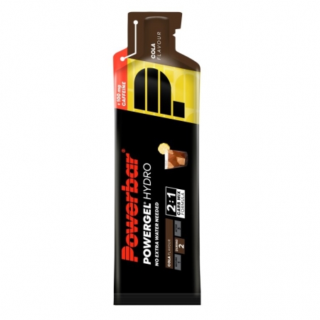 Gel PowerBar POWERGEL Hydro cola s kofeinem 67g