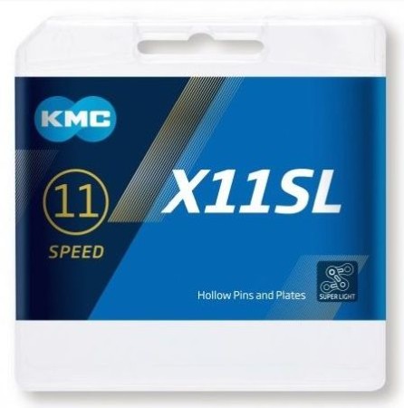 řetěz KMC X11 SL zlatý 118čl. BOX