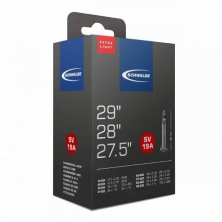 duše SCHWALBE SV19A extra lehké 27.5/29"x1.50 - 2.40 (40/62-584/635) SV/40mm