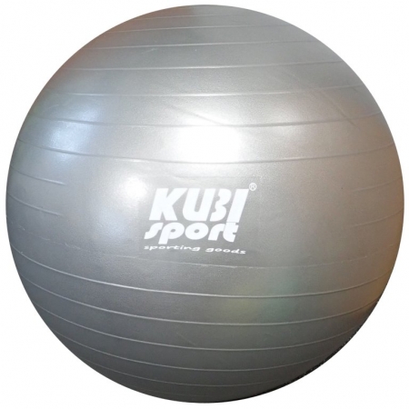 míč gymnastický Kubisport 850mm šedý