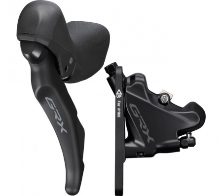 brzda Shimano GRX BR-RX400 přední komplet s řazením flat mount+chladič original