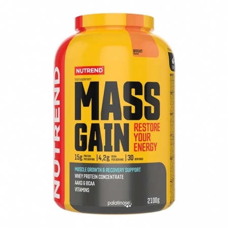 nápoj Nutrend Mass Gain 2100g biscuit