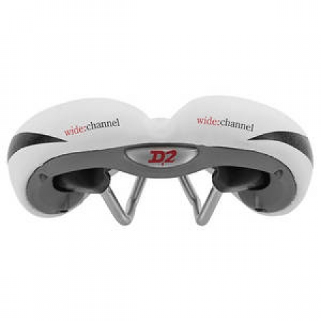 sedlo VELO WIDE Channel 270x175mm bílé