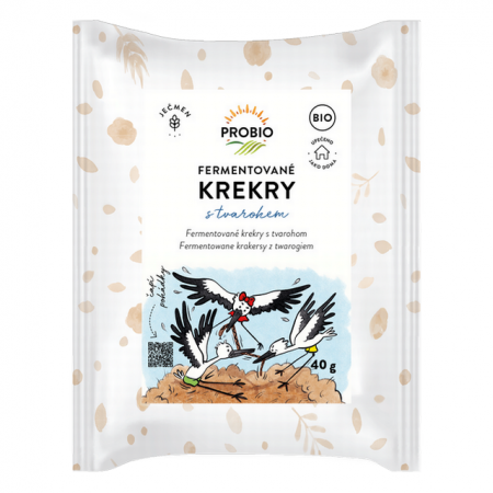 krekry Probio fermentované s tvarohem 40g exp. 10/26