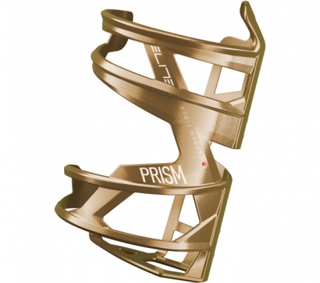 košík ELITE Prism Left Carbon zlatý