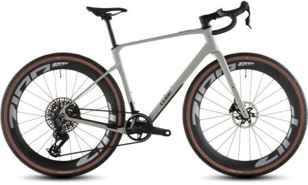 Gravel kolo Cube NUROAD C:62 SLX reedbeige´n´chrome 2026