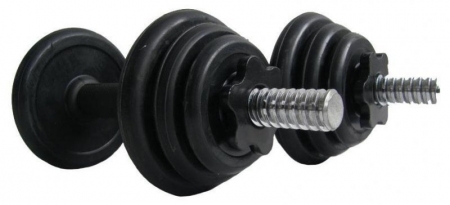 činky jednoruční 2x7,5kg pogumované