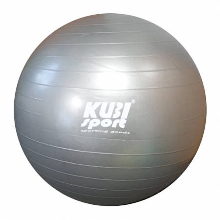 míč gymnastický Kubisport 750mm šedý