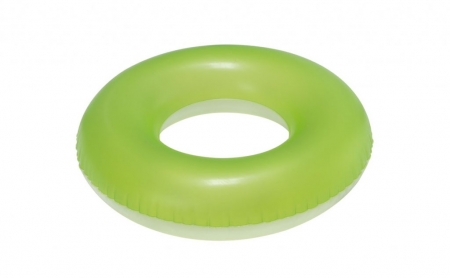 kruh nafukovací 76cm neon zelený