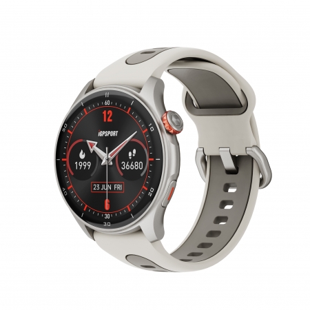 hodinky sportovní iGPSPORT LW10 Titanium Silver