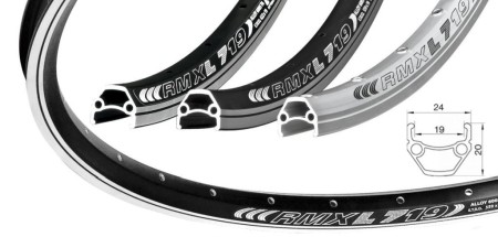 ráfek REMERX DRAGON 719 V-brake 622x19 32děr stříbrný