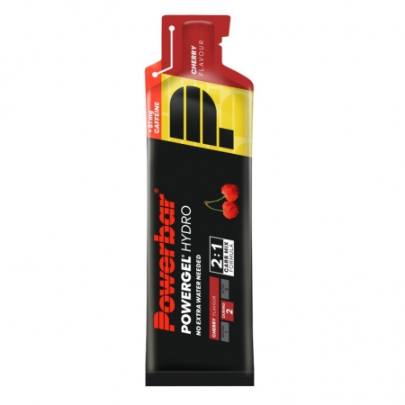 Gel PowerBar POWERGEL Hydro třešeň s kofeinem 67g